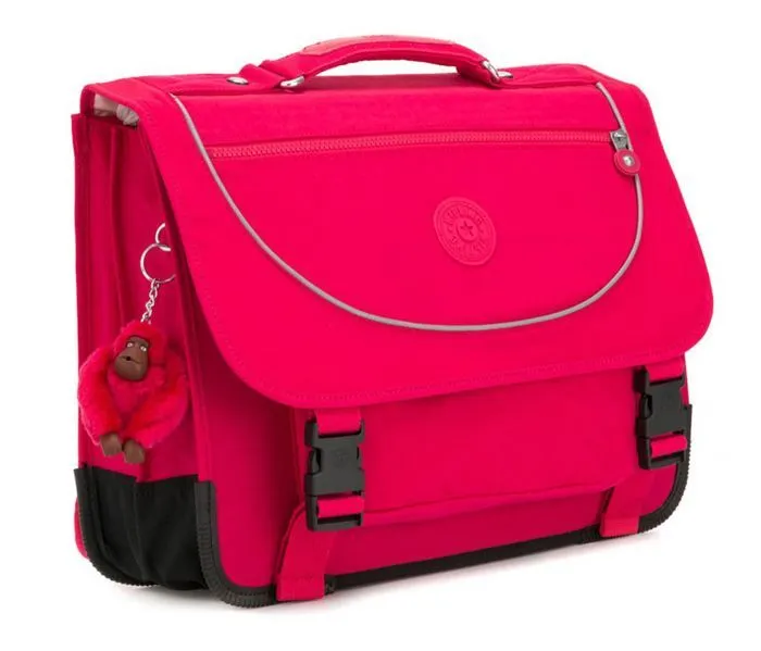 Sac d'école - Kipling - Preppy True Pink - Rose - 35cm x 42cm x 15cm - Enfant-1
