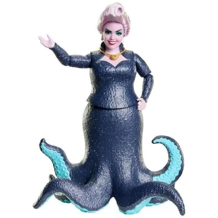 Disney-Poupée La Petite Sirène Ursula, avec accessoire HLX12-0