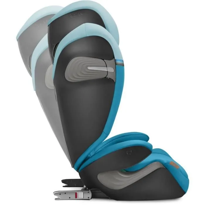Siège auto Cybex Gold SOLUTION S2 I-FIX 3 à 12 ans - Groupe 2/3 - 100 à 150 cm Beach Blue | turquoise-3