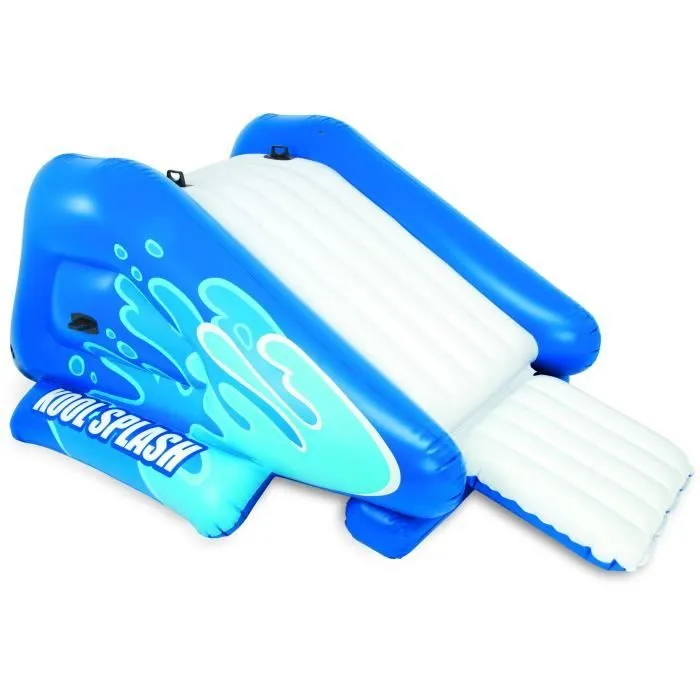 Toboggan gonflable - INTEX - Pour piscine enterrée - 6 ans et + - 333 x 206 x 117 cm-0