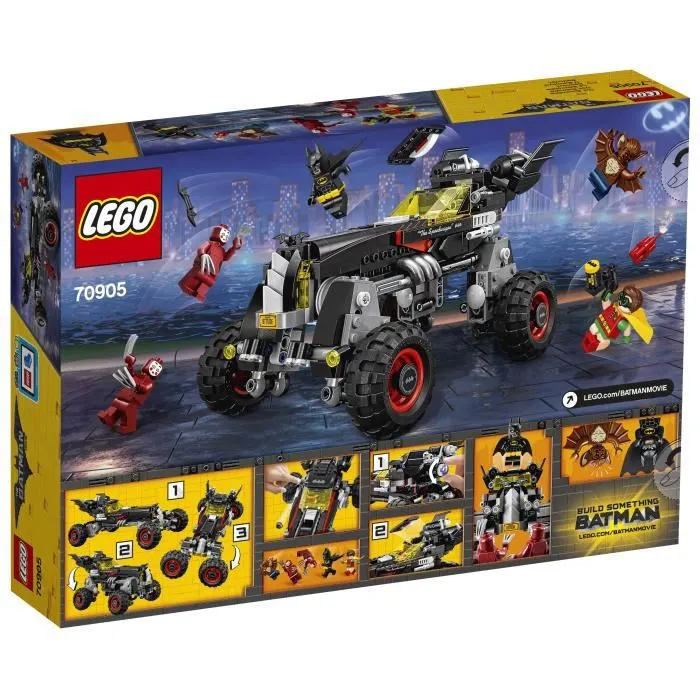LEGO® 70905 Batman Movie - La Batmobile - LEGO City - Monster Truck - 5 figurines incluses-2