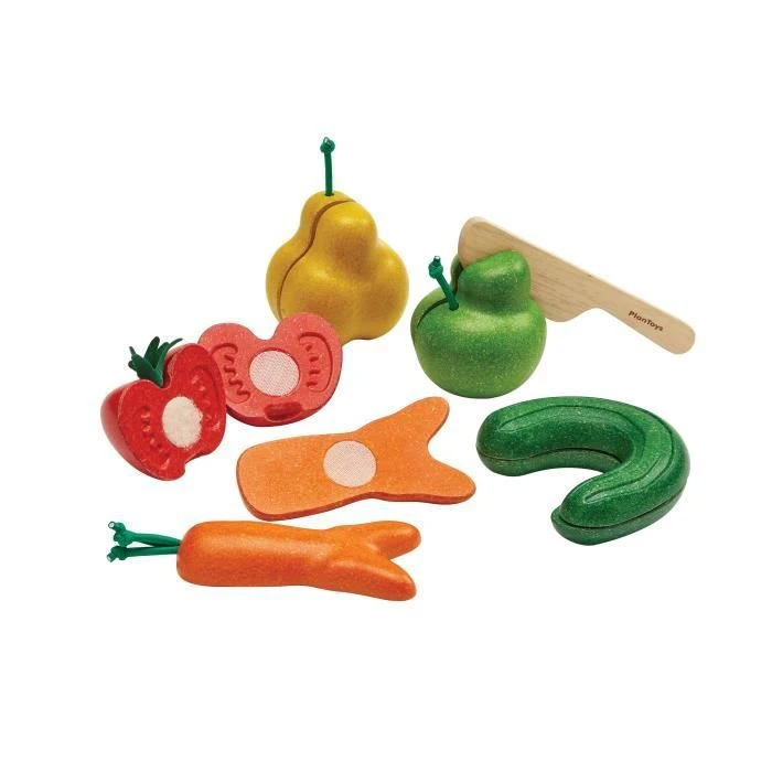 PLAN TOYS Fruits et Légumes Moches-0