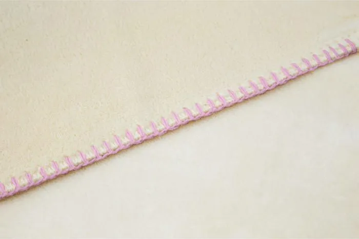 Edredon - couverture - plaid bebe Piel,s.a. Cuir, S.A. 11047 Couverture bebe unisexe Rose-0