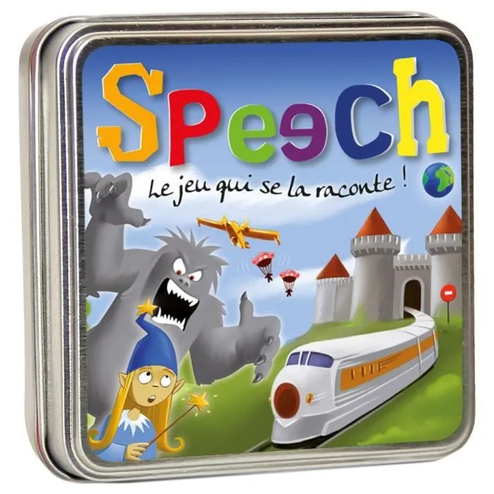 Cocktail Games | Speech | Jeu de société | À partir de 8 ans | 3 à 12 joueurs | 20 minutes-0