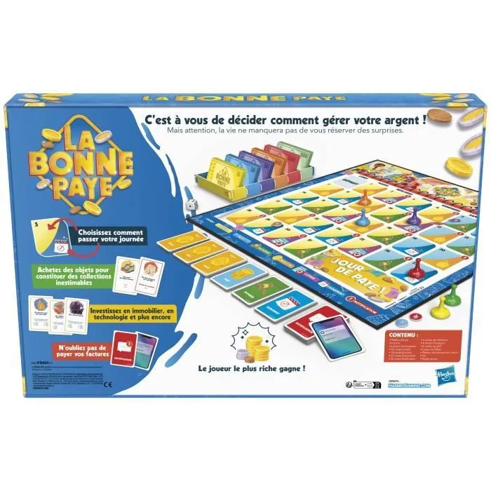 La Bonne Paye, nouvelle génération, Jeu de société en Famille, à partir de 8 Ans, 2 à 6 Joueurs-5