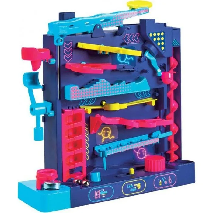 Jeu d'adresse - TOMY - T73535 - Tricky Bille Level Up - Labyrinthe vertical - 3 ans et plus-0