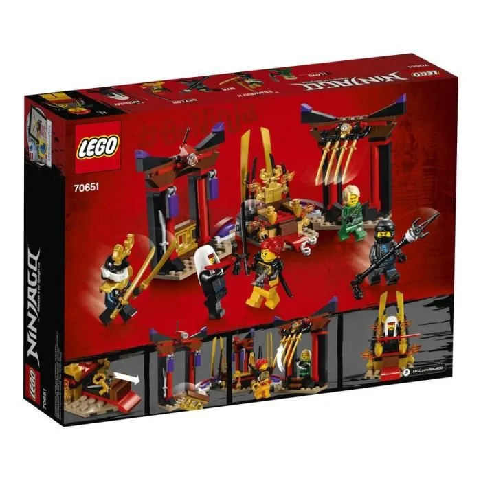 LEGO® NINJAGO® 70651 Confrontation Salle du Trône-4
