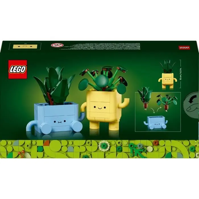 LEGO Botanicals 10349 Petites Plantes Souriantes - Jeu de construction pour fille, 9 ans-5