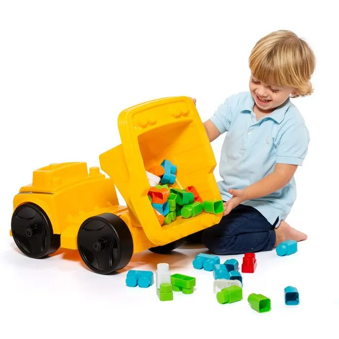 Jouet - Moltó - Camion Benne - 20 Blocs - Benne basculante - Coloré et sûr-5