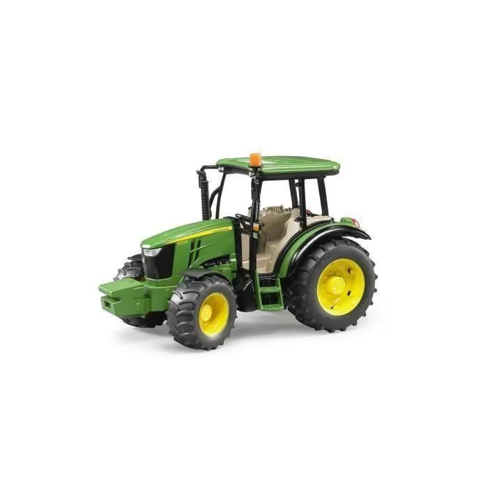 Tracteur John Deere 5115M - BRUDER - Avec poids à l'avant et volant additionnel - Pour enfant de 4 ans et plus-3