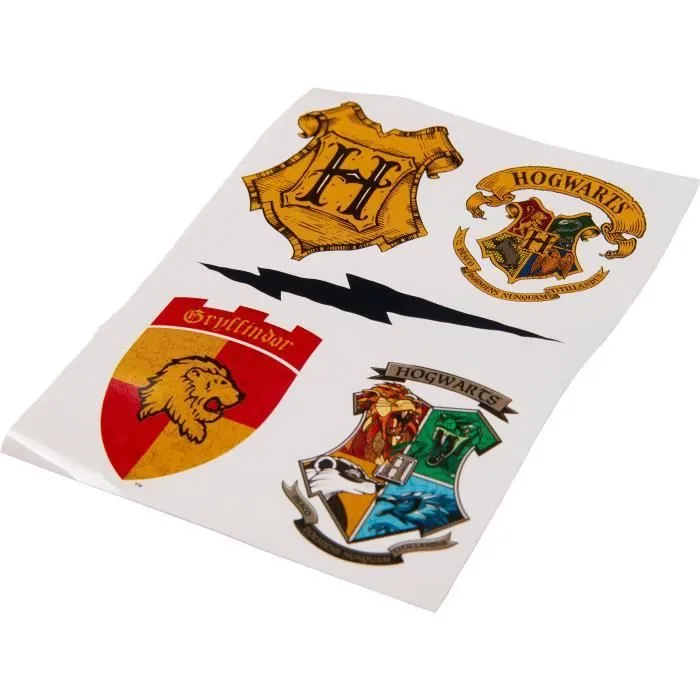 WARNER BROS - Coussin à secrets et accessoires Harry Potter (stickers et bloc-notes)-3