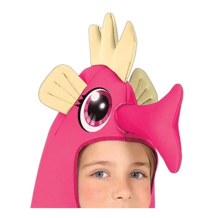 Guirca Déguisement hippocampe rose fille (5-6 ans)-3