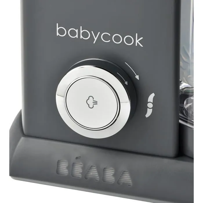BÉABA - Babycook Solo - Robot Bébé 4 en 1 Mixeur-Cuiseur - Cuisson Vapeur - Dark Grey-3
