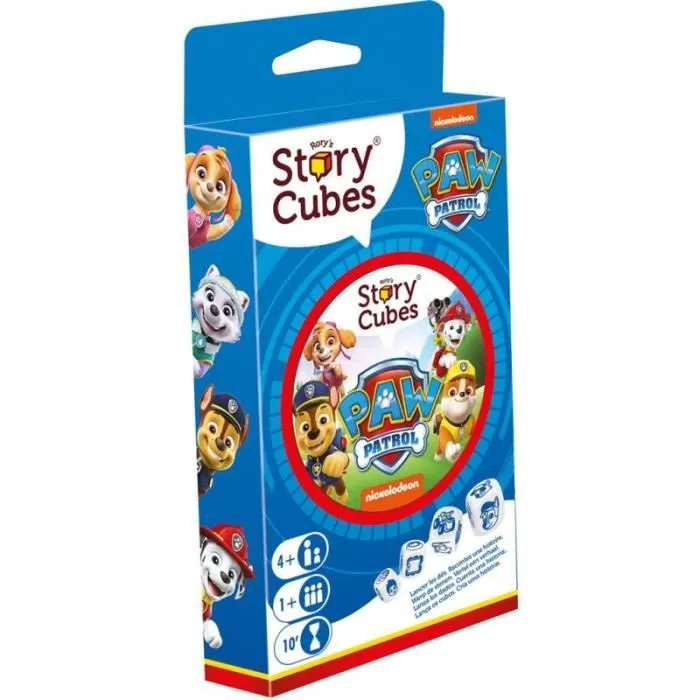 Pat' Patrouille - Asmodee - Rory's Story Cubes - Lancez les dés et créez des histoires dans l'univers de la Pat' Patrouille - Dés 4-0