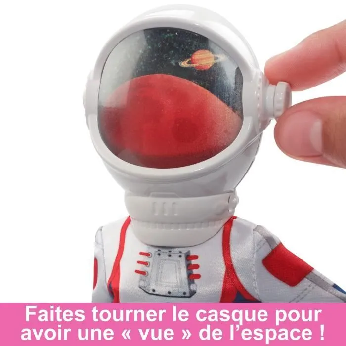 Coffret Barbie Astronaute - Mattel - 65ème Anniversaire - 10 Accessoires - Multicolore - 3 ans et plus-4