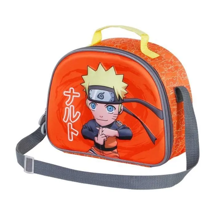Sac à Goûter 3D Naruto Chikara - KARACTERMANIA - Blanc - Enfant - Bandoulière-0