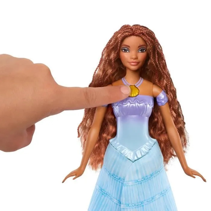 Disney-La Petite Sirène-Poupée Ariel Transformable humaine et sirène HLX13-5