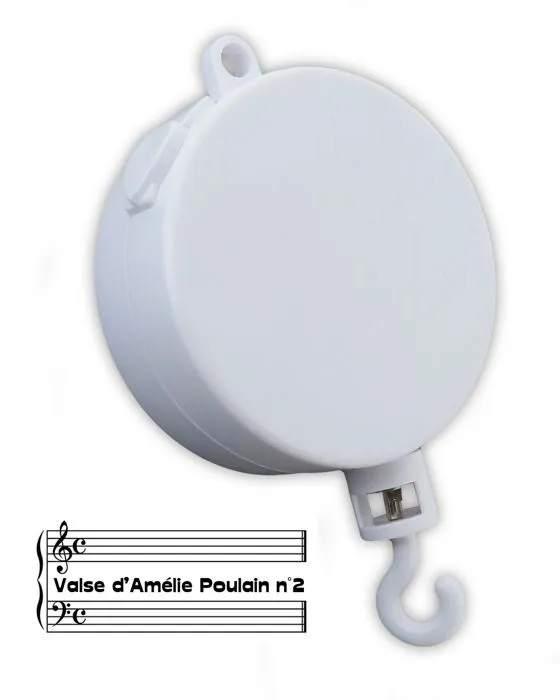 Valse dAmélie Poulain n°2 (Yann Tiersen) - Boîte à musique / mécanisme musical pour mobile-0