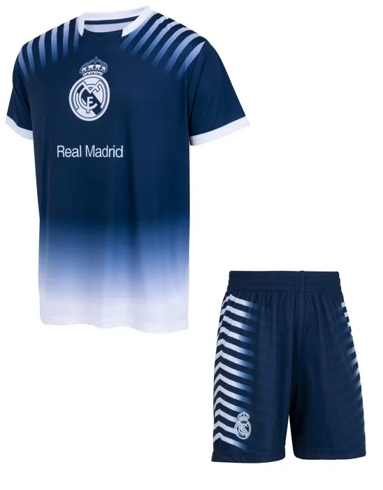 Ensemble football Maillot short Real enfant garçon -  Collection officielle  REAL MADRID-0
