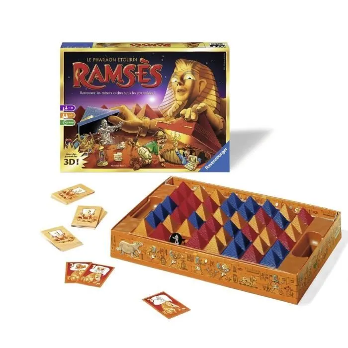 Ramsès - Ravensburger - Jeu de société famille - Jeu de mémoire - Dès 7 ans-1