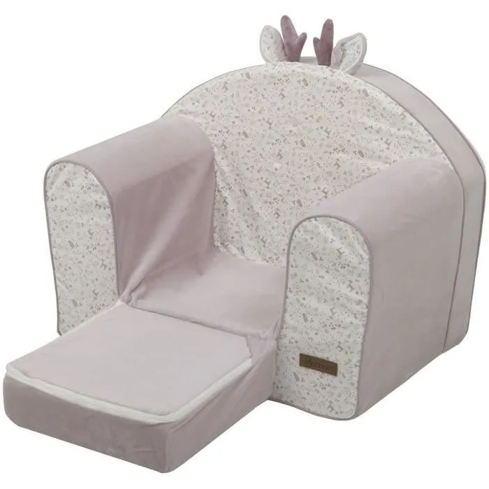 Fauteuil club Lilas - DOMIVA - 43x55.5cm HT 50cm - Pour bébé fille à partir de 9 mois-1