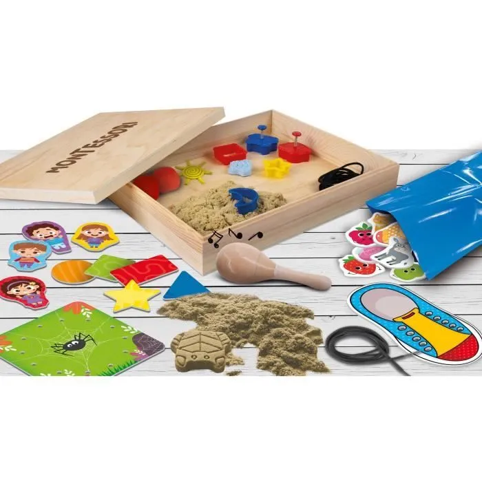 Laboratoire éducatif - LISCIANI - Montessori - 50 expériences - Matériel complet - Activités ludiques et pédagogiques-1