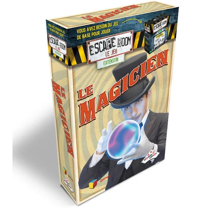 Escape Room Le jeu : Extension : Le magicien aille Unique Coloris Unique-1