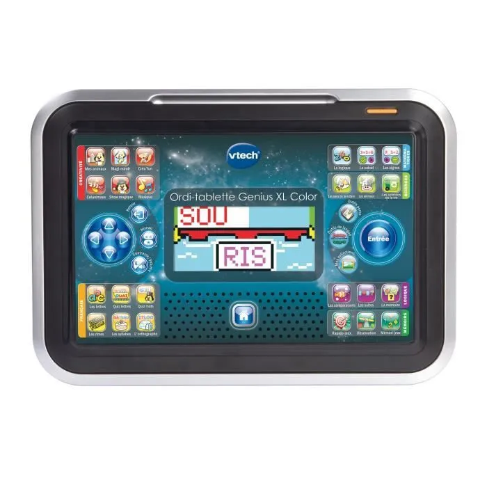 VTECH - Genius XL Color - Ordi-Tablette Enfant - Noir-1