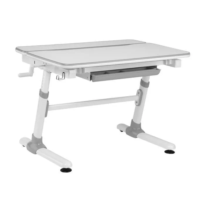 Bureau ergonomique pour enfants Ergo Office ER-417 avec réglage de la hauteur et de l'inclinaison Tiroir Crochets pour sacs-0