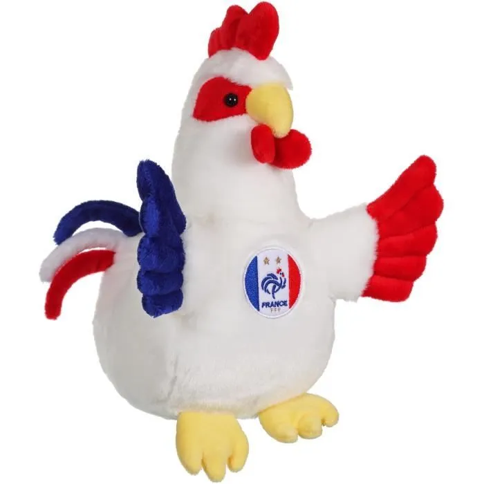 Peluche Coq FFF Sonore - GIPSY TOYS - 25 cm-0
