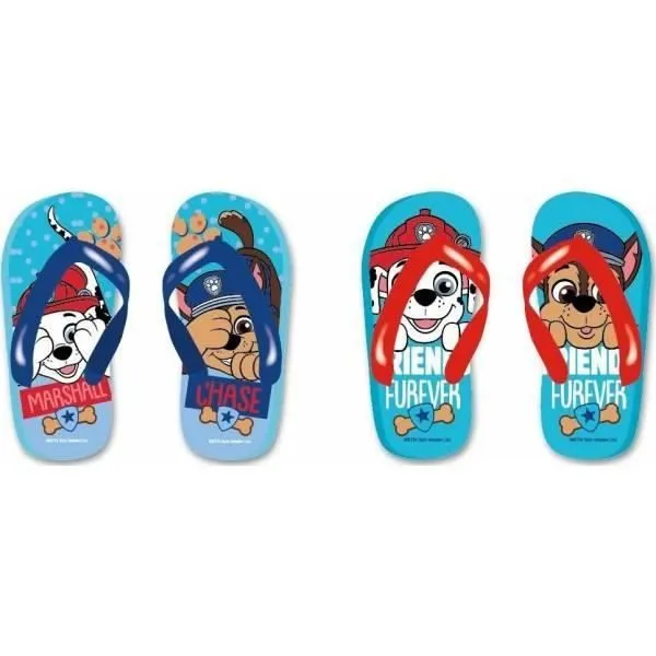 Tongs enfant Pat Patrouille - CDUBLANC - Taille 26/27 - Bleu - Mixte - Synthétique-0