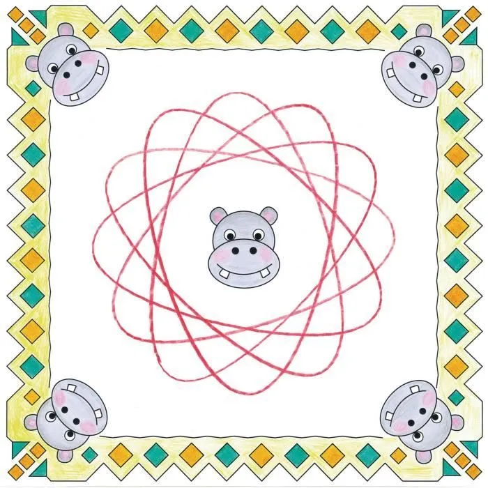 Junior Spiral Designer - Ravensburger - Dessins enfants - Mandala en spirale - dès 4 ans - Vert-8