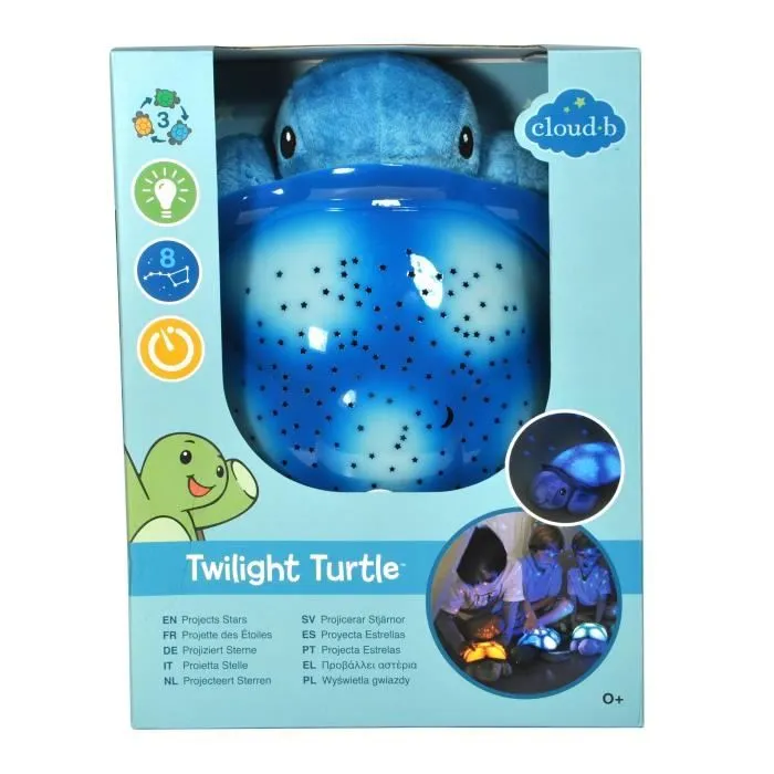 CLOUD B Veilleuse Twilight Turtle®- Bleu-7