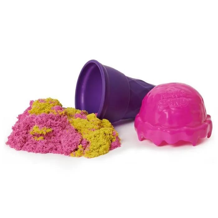 Sable Magique - Kinetic Sand - Cornet de Glace Parfumé 113g - SPIN MASTER - Jouet 3 ans-3