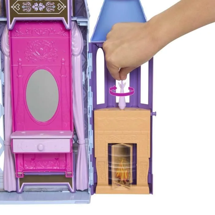 Disney-Château d’Arendelle La Reine des Neiges-Maison de poupée HLW61-6