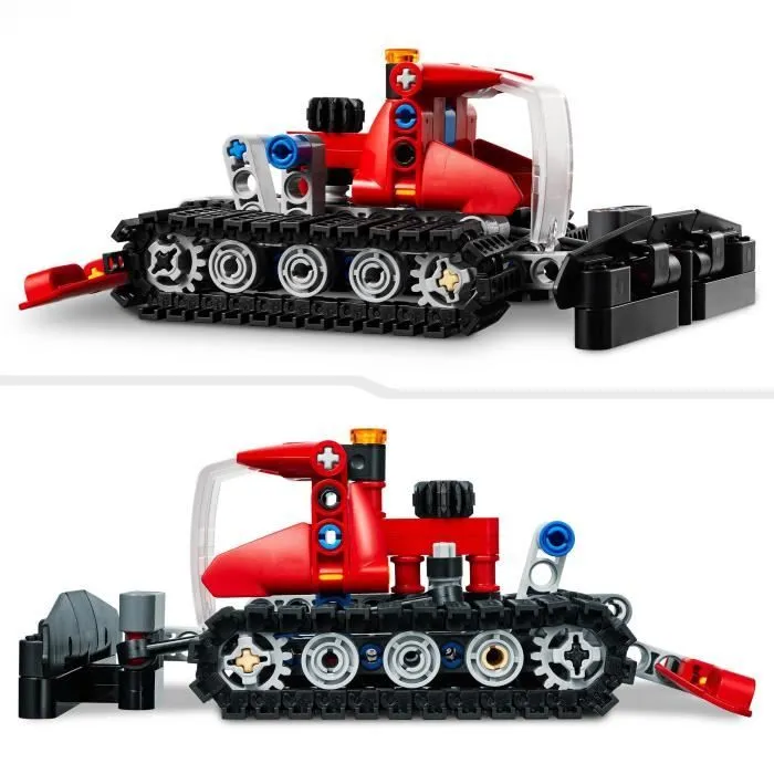 LEGO® Technic 42148 La Dameuse, 2-en-1, Jouet de Construction, avec Motoneige, Maquette Véhicule-3