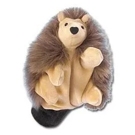 Peluche Gant Marionnette - Herisson - Enfant - Noir - 3 ans - Mixte-0