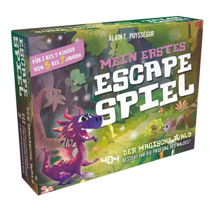404 editions - OBOD0003 -Mon Premier Jeu, , Multicolore, colore, 1. Mein erstes Escape-Spiel-0