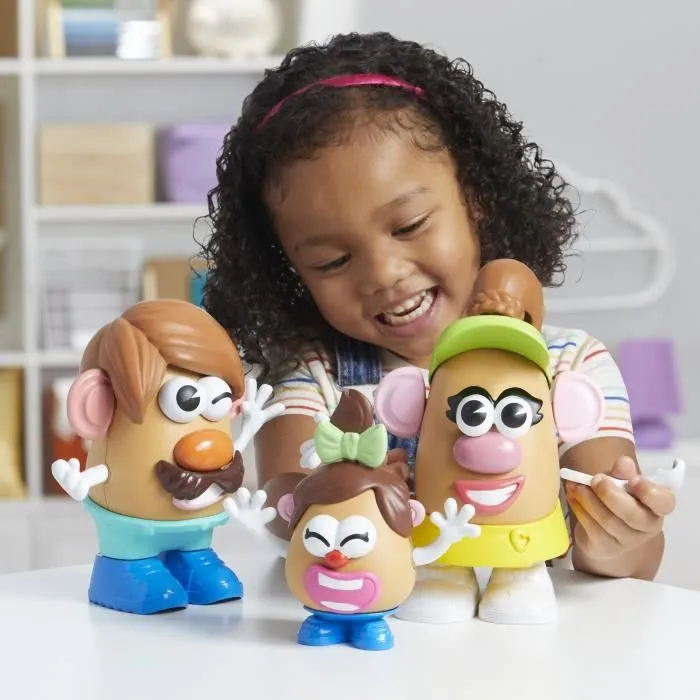 Potato Head coffret La famille Patate avec 44 pièces, jouets préscolaires créatifs pour tout-petits, pour filles et garçons, à parti-4