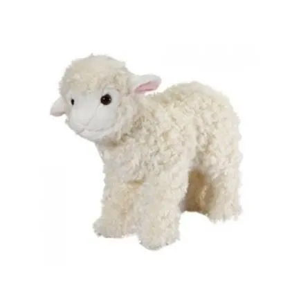 Peluche Mouton 30 cm - LIVING NATURE - Mixte - Enfant - Blanc - Plush - 3 ans et plus - Intérieur - Piles-0