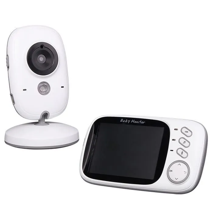 Vococal ® BabyPhone numérique vidéo Sans fil Multifonctions 3.2 pouces avec Night vision livraison-3