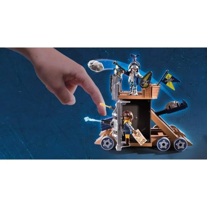 PLAYMOBIL - 70391 - Novelmore - Tour d'attaque mobile des chevaliers Novelmore-4