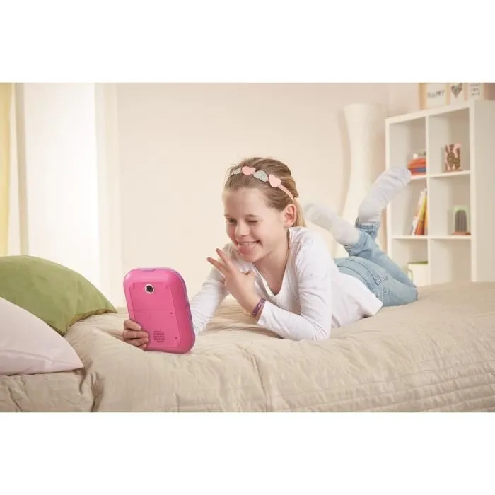 Agenda électronique VTECH Kidisecrets Selfie Music Rose avec lecteur MP3 pour filles de 6 à 12 ans-2