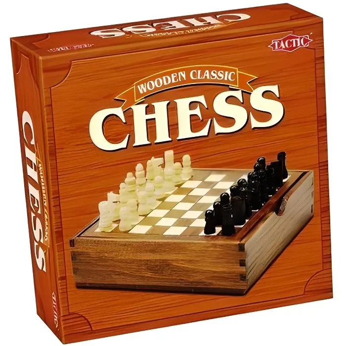 Jeu d'Echec Bois-0