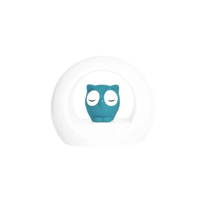 ZAZU Veilleuse Lou Le Hibou Bleu-0