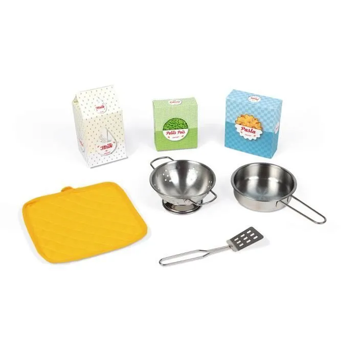 Cuisine en bois JANOD Grande Cuisine Happy Day - Pour Enfant dès 3 Ans-1