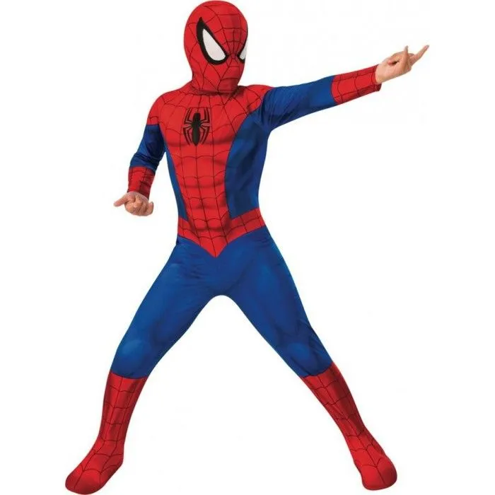 Déguisement enfant Ultimate Spider-Man classique - Rouge - 5/6 ans-0