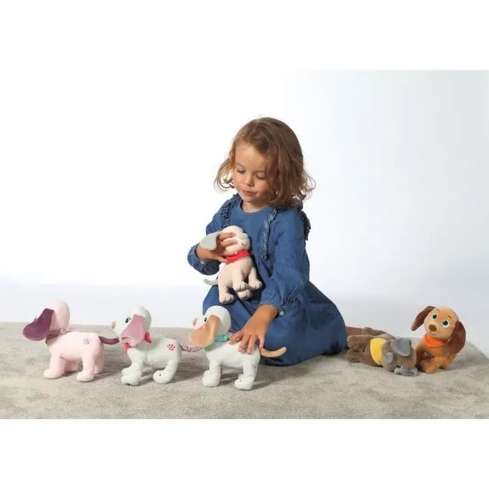 Gipsy Toys - Fun kitties Sonores - 17 cm - Beige Foulard Rouge-3