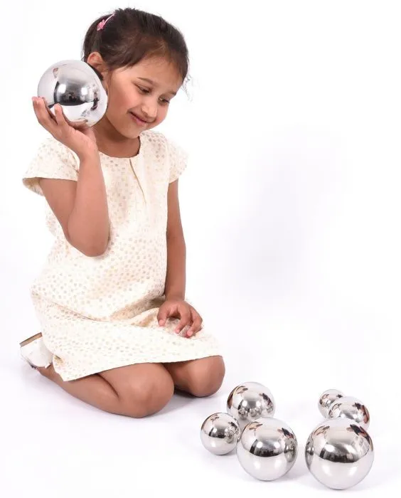 Jouet - TICKIT - Sensory Reflective Mirror Balls avec son-0