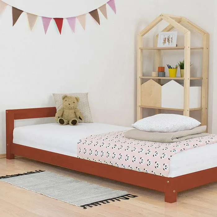 Lit enfant DREAMY 90 x 190 rouge brique-1